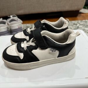 OshKosh B'gosh Kids Black and White Sneakers